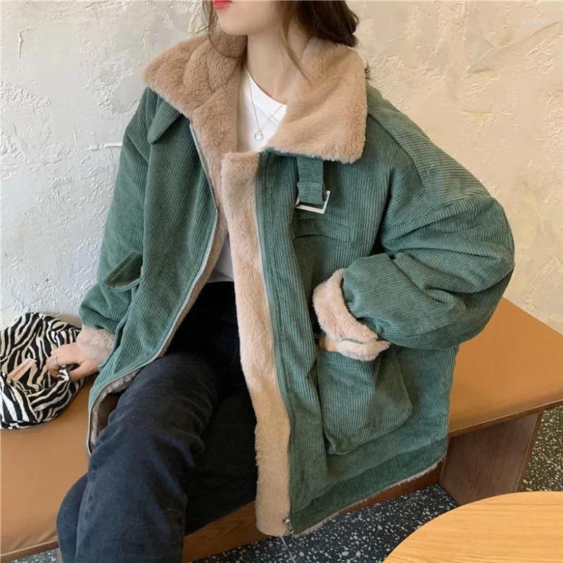 Women's Down Women Fur Padded Coats Thick Vintage Corduroy Jacket 2022 Autumn Winter Warm Solid Outerwear Long Sleeve Short Female Clothing, Beige
Women's Down Women Fur Padded Coats Thick Vintage Corduroy Jacket 2022 Autumn Winter Warm Solid Outerwear Long Sleeve Short Female Clothing, Beige