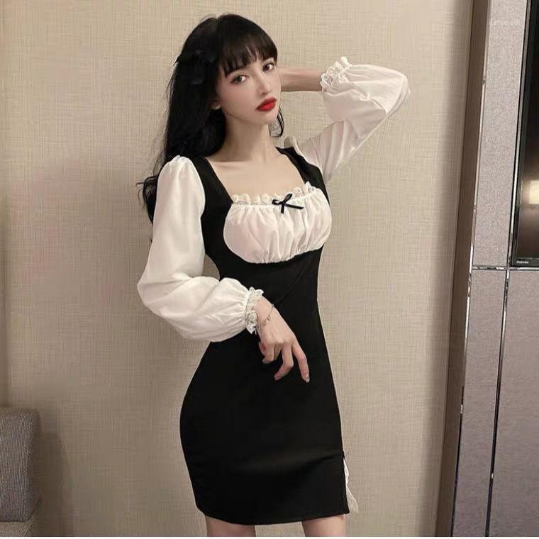 Casual Dresses Women Women' Square Collar Puff Sleeve Summer Dress Vestido De Mujer Femme Robe, Black
Casual Dresses Women Women' Square Collar Puff Sleeve Summer Dress Vestido De Mujer Femme Robe, Black