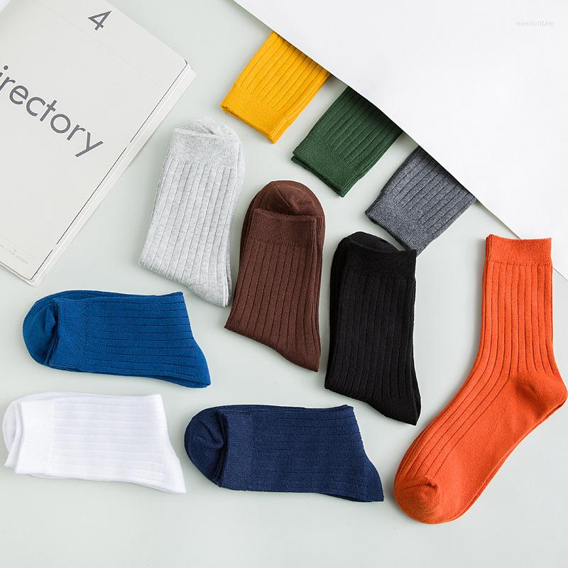 Men's Socks Men's Spring And Summer Simple Cotton Solid Color Vertical Striped Mid-tube All-match Casual, Black
Men's Socks Men's Spring And Summer Simple Cotton Solid Color Vertical Striped Mid-tube All-match Casual, Black