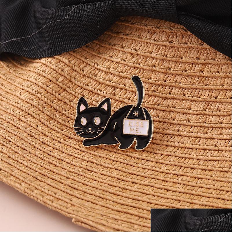 Pins Brooches Kiss Me Black Cat Animal Enamel Brooches Pin For Women Fashion Dress Coat Shirt Demin Metal Funny Brooch Pins Badges Dhtwr
Pins Brooches Kiss Me Black Cat Animal Enamel Brooches Pin For Women Fashion Dress Coat Shirt Demin Metal Funny Brooch Pins Badges Dhtwr