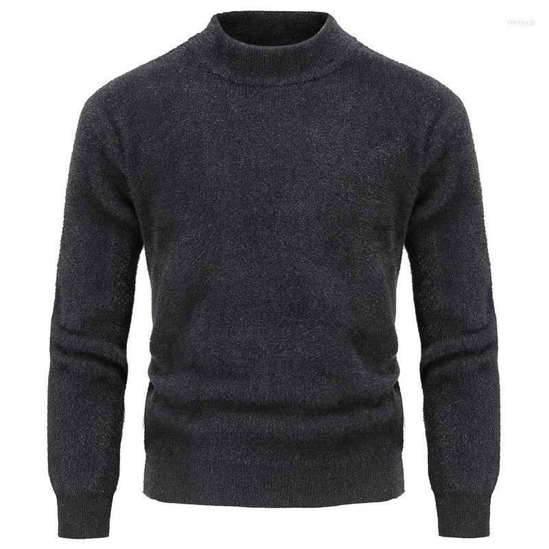 Men's Sweaters Pullover Fleece Men's Mock Comfortable Neck Long Sleeve Kintting Tops 2023 Autumn Winter Lightweight Sweater 21Q2119, Black
Men's Sweaters Pullover Fleece Men's Mock Comfortable Neck Long Sleeve Kintting Tops 2023 Autumn Winter Lightweight Sweater 21Q2119, Black