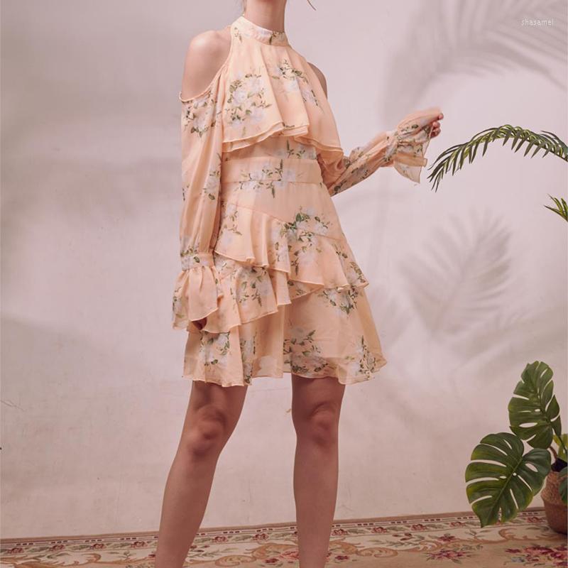 Casual Dresses Wenfly Women Dress O-Neck Off Shoulder Flare Sleeve Elegant Ruffles Ladies Chiffon Vintage Printing Floral Mini, Light purple
Casual Dresses Wenfly Women Dress O-Neck Off Shoulder Flare Sleeve Elegant Ruffles Ladies Chiffon Vintage Printing Floral Mini, Light purple