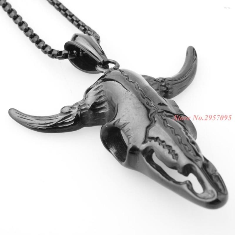 Pendant Necklaces African Tribe Style Bull Necklace For Man Boy Gothic Men's Stainless Steel Cow Jewellery
Pendant Necklaces African Tribe Style Bull Necklace For Man Boy Gothic Men's Stainless Steel Cow Jewellery