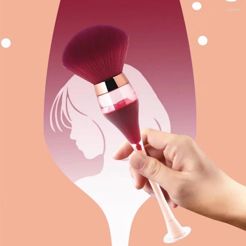 Nail Brushes 1Pc Creative Large Makeup Fluffy Powder Blush Compensator Wine Glass Shape Crafts Level Cosmetic Beauty Tools
Nail Brushes 1Pc Creative Large Makeup Fluffy Powder Blush Compensator Wine Glass Shape Crafts Level Cosmetic Beauty Tools