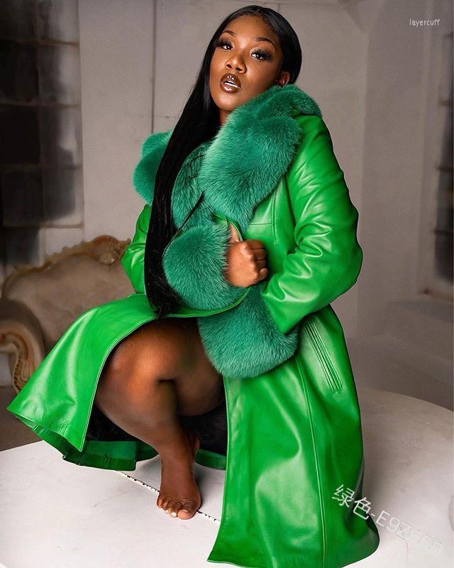 Women' Trench Coats Winter Women Warm Sheepskin Fur Coat Lambskin Plus Size Jacket Trimming Pu Overcoat Leather Jackets For Ladies, Black
Women' Trench Coats Winter Women Warm Sheepskin Fur Coat Lambskin Plus Size Jacket Trimming Pu Overcoat Leather Jackets For Ladies, Black