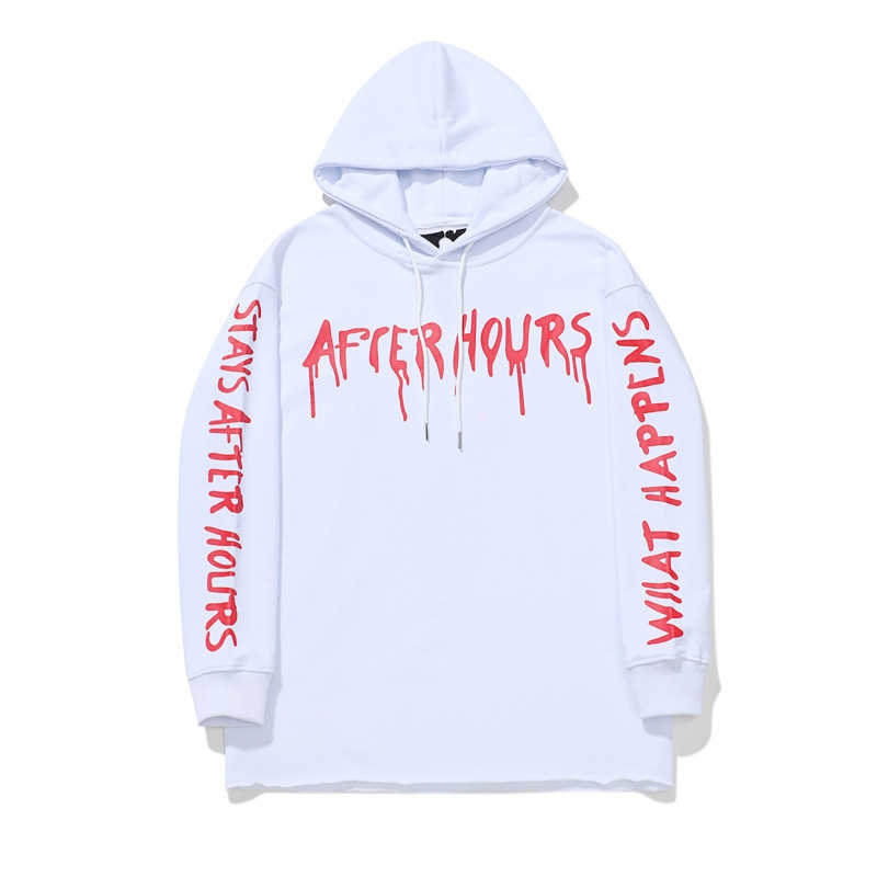 Men' Hoody Vlo One Fashion Designer Letter Loose Leisure Versatile Hooded Couple Sweater Hoodies Cotton Terry Pullover Leisure Blood, White
Men' Hoody Vlo One Fashion Designer Letter Loose Leisure Versatile Hooded Couple Sweater Hoodies Cotton Terry Pullover Leisure Blood, White