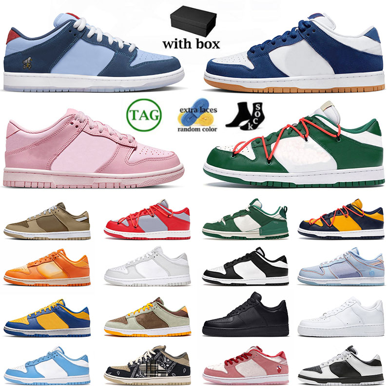 Sneaker with box mens womens casual shoes low eur 47 why so sad disrupt 2 triple pink harvest moon dodgers ucla designer Plate-forme trainers out