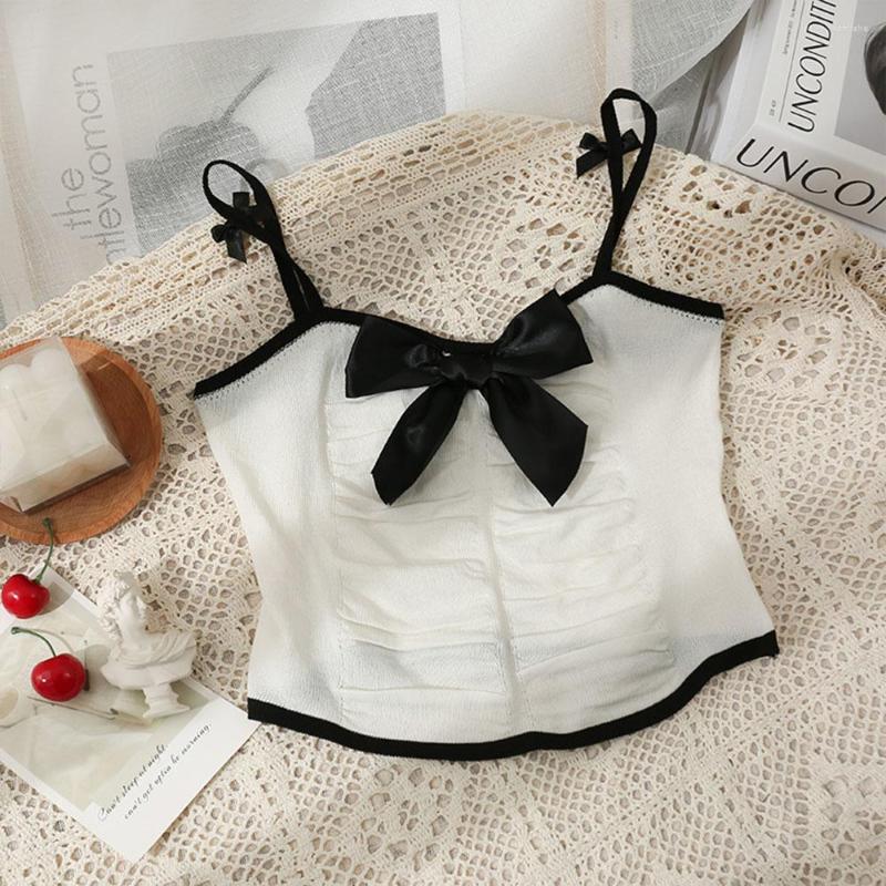 Women's Tanks Camis Women 2022 Trend Summer Slim Sleeveless Off Shoulder Bow Design Folding Tank Top Female Clothing, Black
Women's Tanks Camis Women 2022 Trend Summer Slim Sleeveless Off Shoulder Bow Design Folding Tank Top Female Clothing, Black