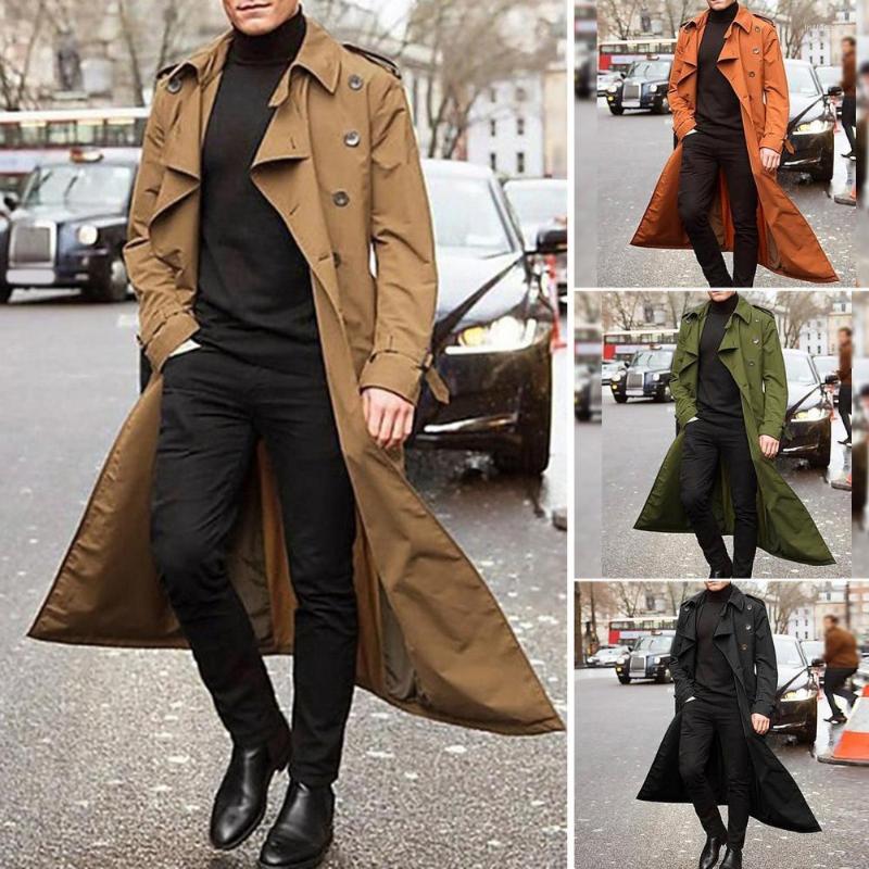 Men's Trench Coats Long Coat Slim Sleeves Men Jacket Windproof Turndown Collar Windbreaker Lapel Double-breasted For Office, Black
Men's Trench Coats Long Coat Slim Sleeves Men Jacket Windproof Turndown Collar Windbreaker Lapel Double-breasted For Office, Black