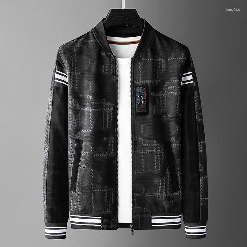 Men's Tracksuits Autumn Winter High Grade Diamond Embroidery Letter Stand Collar Coat Jacquard Splice PU Leather Jacket Male, Rh-r2113869 black
Men's Tracksuits Autumn Winter High Grade Diamond Embroidery Letter Stand Collar Coat Jacquard Splice PU Leather Jacket Male, Rh-r2113869 black