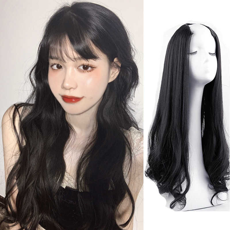 Hair Lace Wigs Wig Female Curly Big Wave U-shaped Half Head Cover Invisible Breathable Net Red Same Style Hair Receiving Piece Long, Black
Hair Lace Wigs Wig Female Curly Big Wave U-shaped Half Head Cover Invisible Breathable Net Red Same Style Hair Receiving Piece Long, Black