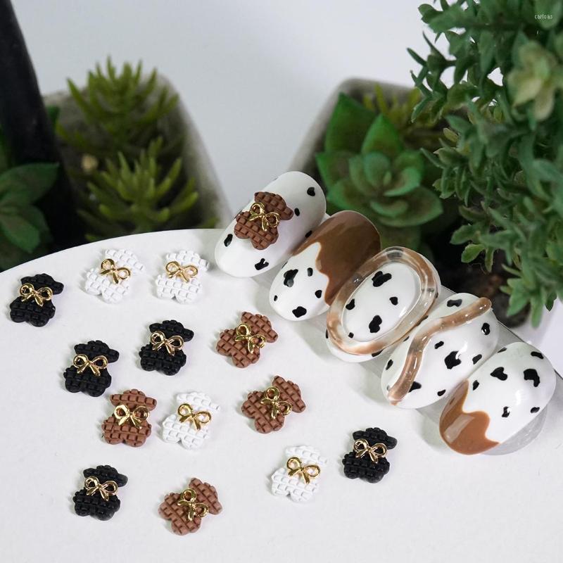 Nail Art Decorations 10pcs Cute Bear Charms Rhinestones For Nails Flatback Decoration Resin Parts DIY Accessories Kawaii Korean Manicure
Nail Art Decorations 10pcs Cute Bear Charms Rhinestones For Nails Flatback Decoration Resin Parts DIY Accessories Kawaii Korean Manicure
