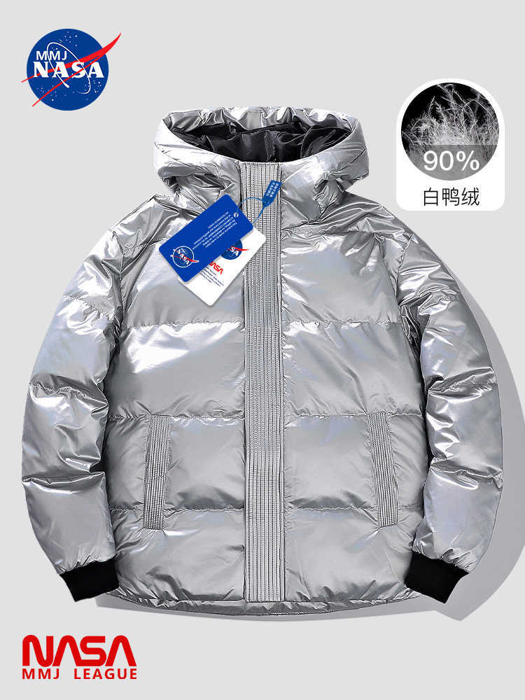 Down Jacket Side the Ball Co Named Fashion Short Down Jacket Men's Winter Fashion Brand Silver Gray Bread Jacket
Down Jacket Side the Ball Co Named Fashion Short Down Jacket Men's Winter Fashion Brand Silver Gray Bread Jacket