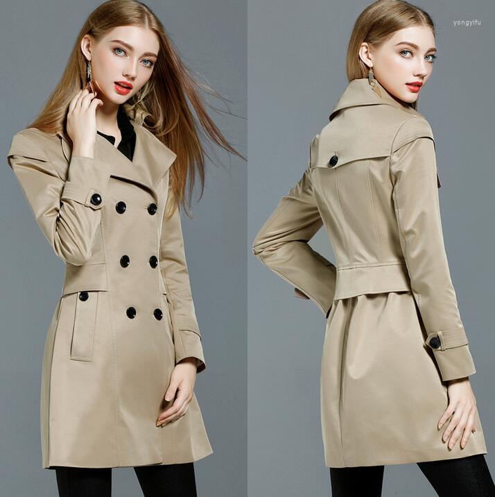 Women' Trench Coats Medium-long Female Khaki 2022 Spring Autumn Elegant Double Breasted Coat Womens Turn-down Collar Plus Size, Black
Women' Trench Coats Medium-long Female Khaki 2022 Spring Autumn Elegant Double Breasted Coat Womens Turn-down Collar Plus Size, Black