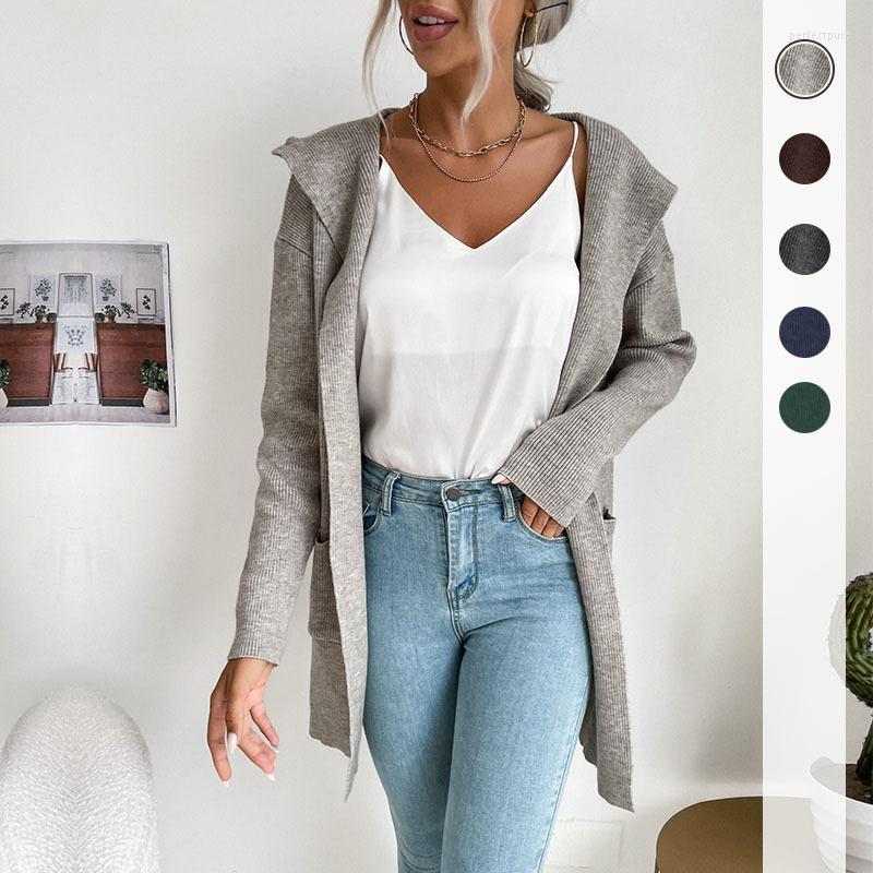 Women' Knits Autumn Winter Women Hoodecd Cardigan Warm Knitted Sweater Jacket Casual Knit Cardigans Oversied Coat Sweaters, Green
Women' Knits Autumn Winter Women Hoodecd Cardigan Warm Knitted Sweater Jacket Casual Knit Cardigans Oversied Coat Sweaters, Green