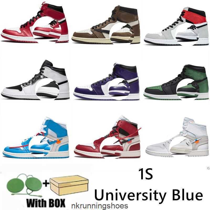 Designer Jumpman Mens 1S Basketball Shoes High OG 1 UNC University Blue Royal Red Green Shoe Bred Chicago Trainers Men Women Sports Sneakers
Designer Jumpman Mens 1S Basketball Shoes High OG 1 UNC University Blue Royal Red Green Shoe Bred Chicago Trainers Men Women Sports Sneakers
