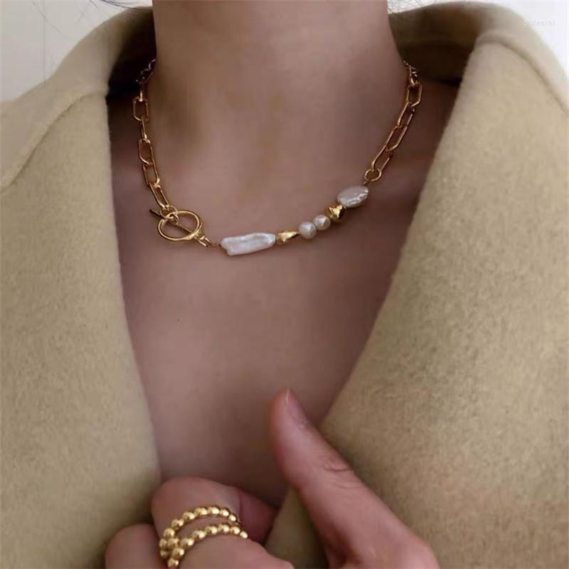Choker FFLACELL Korean Fashion Round Buckle Necklace Bracelet Female Party Accessory Gift Gold Pearl Natural Cm Women Bamboo 2022
Choker FFLACELL Korean Fashion Round Buckle Necklace Bracelet Female Party Accessory Gift Gold Pearl Natural Cm Women Bamboo 2022