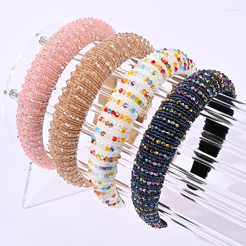 Hair Clips Luxury Bling Crystal Headband Accessories For Women Handmade Beaded Hairbands Makeup Headwear Designer Headbands Bow Bands
Hair Clips Luxury Bling Crystal Headband Accessories For Women Handmade Beaded Hairbands Makeup Headwear Designer Headbands Bow Bands