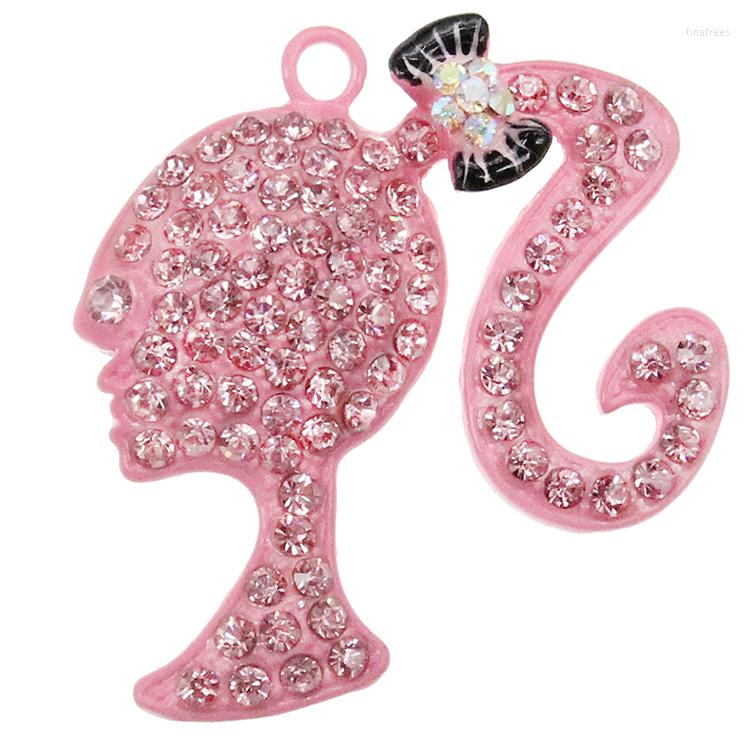Pendant Necklaces 10pcs/lot Fashion Jewelry Enamel Rhinestone Pink Cartoon Character For Necklace
Pendant Necklaces 10pcs/lot Fashion Jewelry Enamel Rhinestone Pink Cartoon Character For Necklace