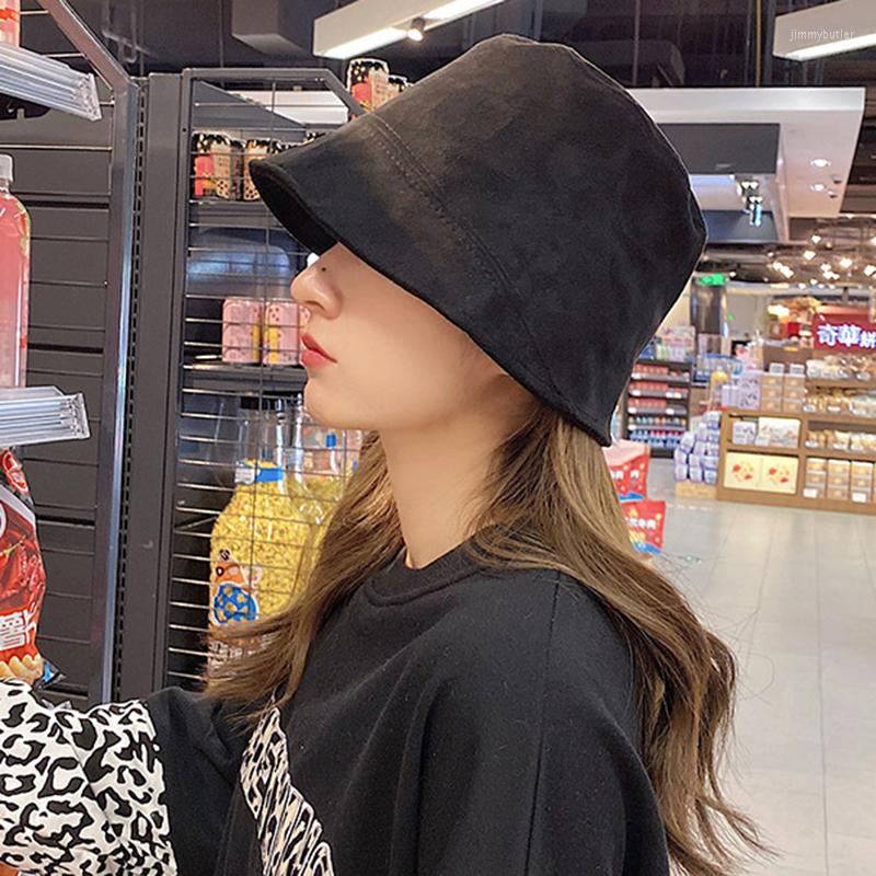 Berets Fashion Suede Bucket Hats For Women Irregular Flat Top Panama Hat Solid Color Female Outdoor Travel Sun Cap, Suede gray
Berets Fashion Suede Bucket Hats For Women Irregular Flat Top Panama Hat Solid Color Female Outdoor Travel Sun Cap, Suede gray