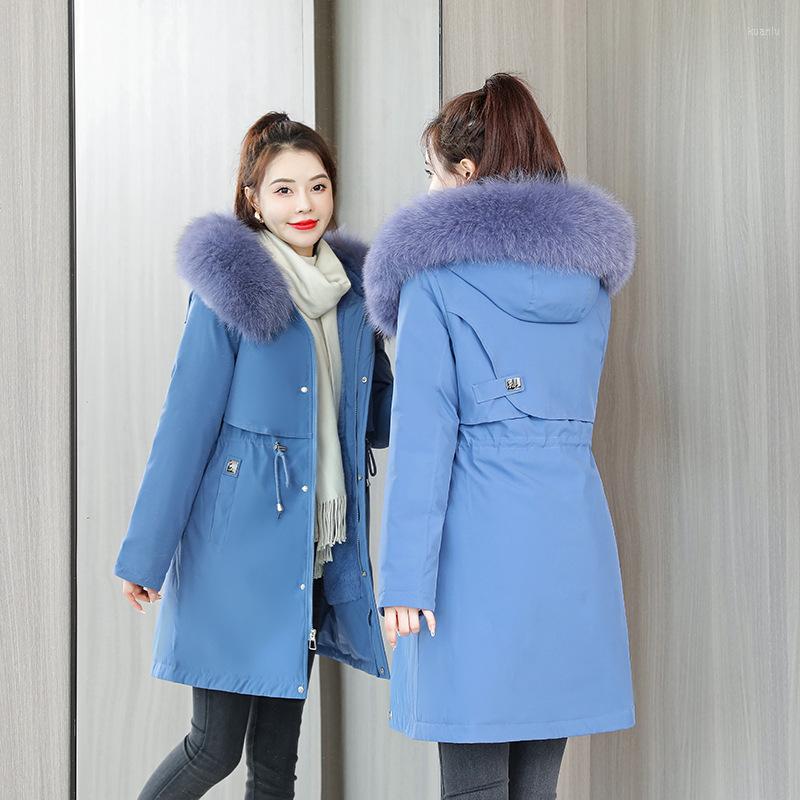 Women's Trench Coats Women Winter Jacket Mid-length Hooded Parkas With Fur Collar Plush Lining Cotton Slim Casual Jackets Winterjas Dames, Black
Women's Trench Coats Women Winter Jacket Mid-length Hooded Parkas With Fur Collar Plush Lining Cotton Slim Casual Jackets Winterjas Dames, Black