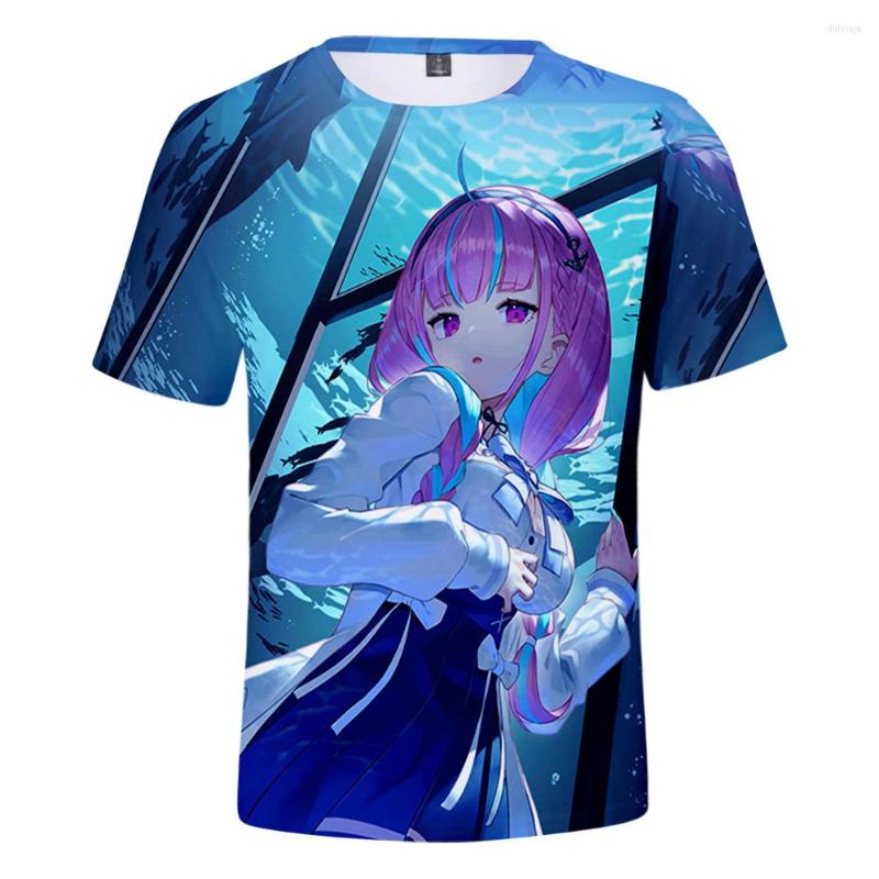 Men's T Shirts HOLOLIVE VTuber Minato Aqua 3D Spring Summer Preppy Style Men/Women Street Clothes T-shirt Lovely Kawaii Retro Inno Kids Tees, As shown
Men's T Shirts HOLOLIVE VTuber Minato Aqua 3D Spring Summer Preppy Style Men/Women Street Clothes T-shirt Lovely Kawaii Retro Inno Kids Tees, As shown