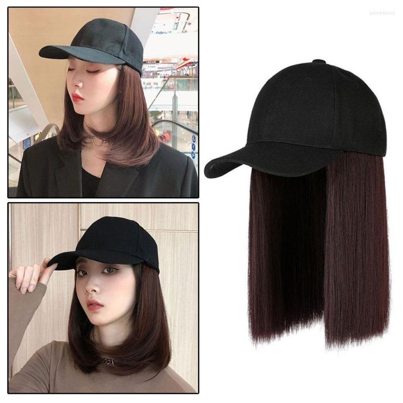 Ball Caps Baseball Wig Brown Light Black Short Straight Hair With High Temperature Women Fashion Headwear
Ball Caps Baseball Wig Brown Light Black Short Straight Hair With High Temperature Women Fashion Headwear