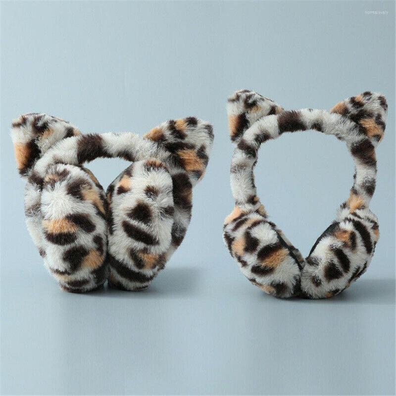 Berets Soft Foldable Plush Ear Warmer Winter Women Kids Leopard Earmuffs Ladies Girls Earflap Casual Muffs Earwarmers Est
Berets Soft Foldable Plush Ear Warmer Winter Women Kids Leopard Earmuffs Ladies Girls Earflap Casual Muffs Earwarmers Est
