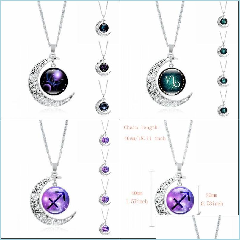 Pendant Necklaces 12 Constellation Gemstone Necklace Sier Moon Pendant Half European And American Jewelry Drop Delivery Necklaces Pen Dhqwl
Pendant Necklaces 12 Constellation Gemstone Necklace Sier Moon Pendant Half European And American Jewelry Drop Delivery Necklaces Pen Dhqwl