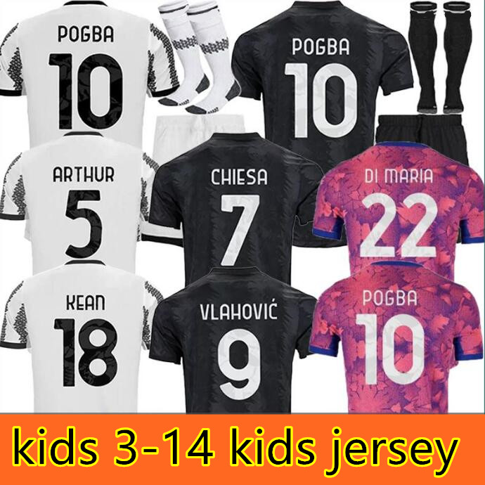 DI MARIA JUVE kids soccer jersey 22 23 VLAHOVIC POGBA LOCATELLI CHIESA McKENNIE ARTHUR BONUCCI CUADRADO 3-14 years old football shirt Shorts and socks
DI MARIA JUVE kids soccer jersey 22 23 VLAHOVIC POGBA LOCATELLI CHIESA McKENNIE ARTHUR BONUCCI CUADRADO 3-14 years old football shirt Shorts and socks