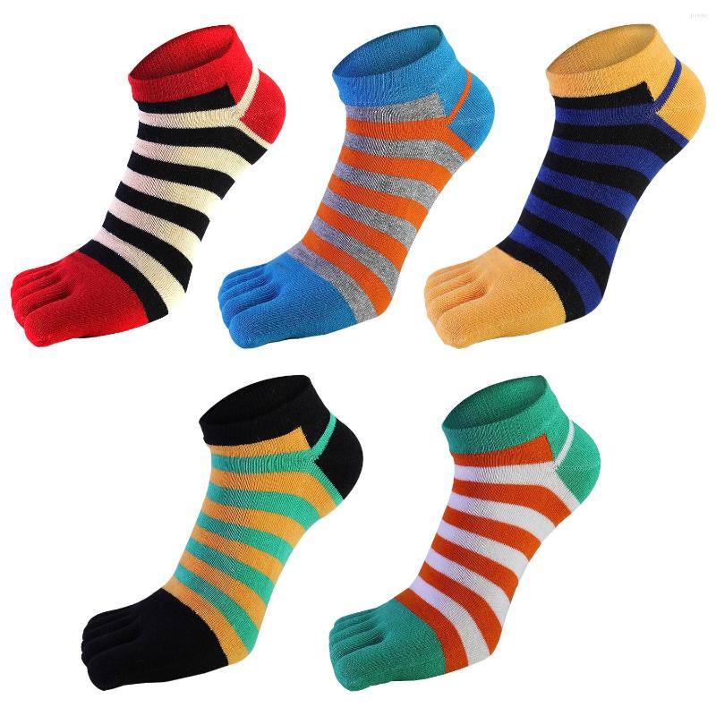 Men's Socks Men Five Toes Breathable Cotton Five-finger Low Tube Anti-skid Anti-friction Short Ankle Sock Colorful Striped Toe, Black
Men's Socks Men Five Toes Breathable Cotton Five-finger Low Tube Anti-skid Anti-friction Short Ankle Sock Colorful Striped Toe, Black