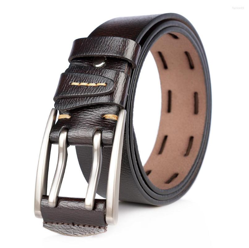 Belts Vintage Style Pin Buckle Cow Genuine Leather For Men High Quality Mens Jeans Belt Cinturones Hombre, Black
Belts Vintage Style Pin Buckle Cow Genuine Leather For Men High Quality Mens Jeans Belt Cinturones Hombre, Black