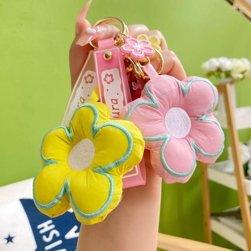 Keychains Key Chain Lanyard Filling Cotton Jewelry Cute Little Flower Keychain For Phone Accessories Landyard Exquisite Gift
Keychains Key Chain Lanyard Filling Cotton Jewelry Cute Little Flower Keychain For Phone Accessories Landyard Exquisite Gift
