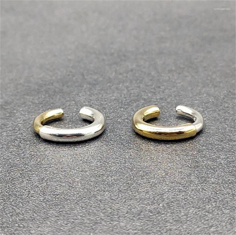 Backs Earrings Japanese Minimalist Design Sterling Silver Tone Brass Color Matching Ear Clip Retro Circle Hipster Casual Fashion All-Match
Backs Earrings Japanese Minimalist Design Sterling Silver Tone Brass Color Matching Ear Clip Retro Circle Hipster Casual Fashion All-Match