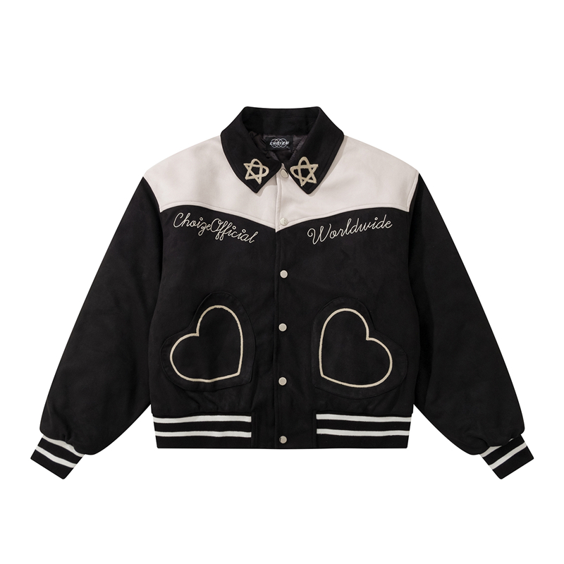 Coats Letter Pattern Embroidery Suede Winter Parka for Men Lapel Casual Thick Cotton Padded plus size, Black
Coats Letter Pattern Embroidery Suede Winter Parka for Men Lapel Casual Thick Cotton Padded plus size, Black