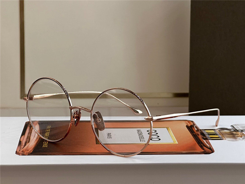 New fashion design round frame optical glasses Believer vintage simple and versatile style transparent lens eyewear