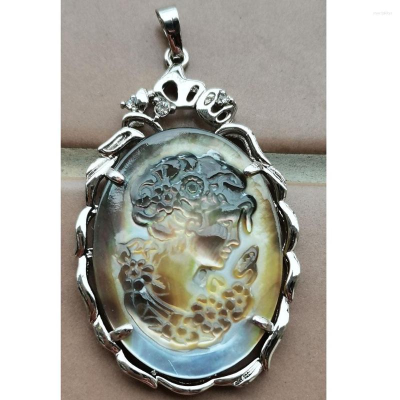 Pendant Necklaces Women Fashion Jewelry Mother Of Pearl Shell Carved Woman Bead D1038
Pendant Necklaces Women Fashion Jewelry Mother Of Pearl Shell Carved Woman Bead D1038