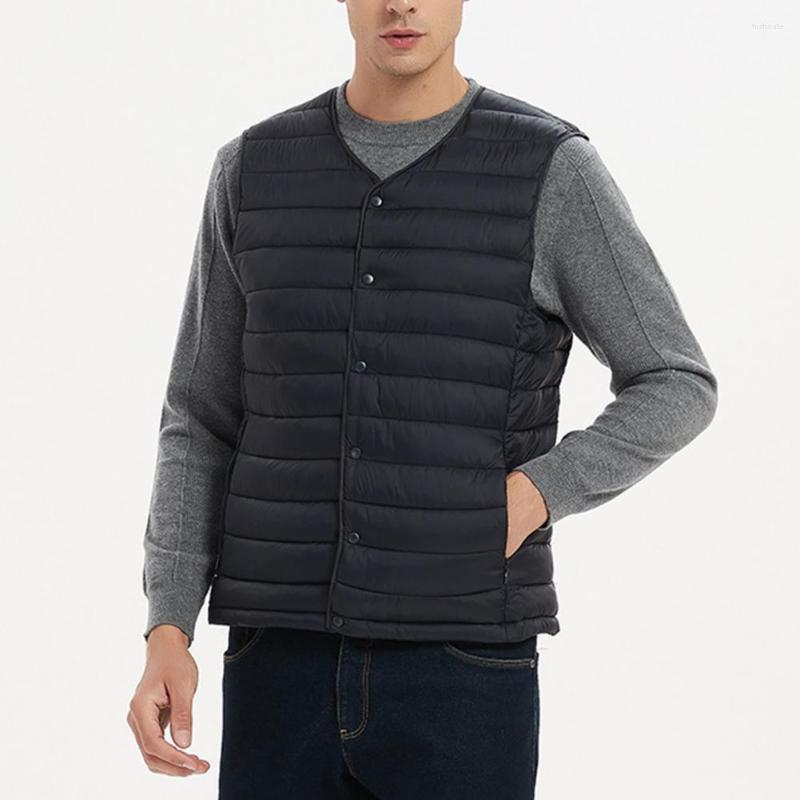 Men's Vests Men Coat Cardigan Outwear Warm Windproof Winter Waistcoat Vest For Trip, Black
Men's Vests Men Coat Cardigan Outwear Warm Windproof Winter Waistcoat Vest For Trip, Black