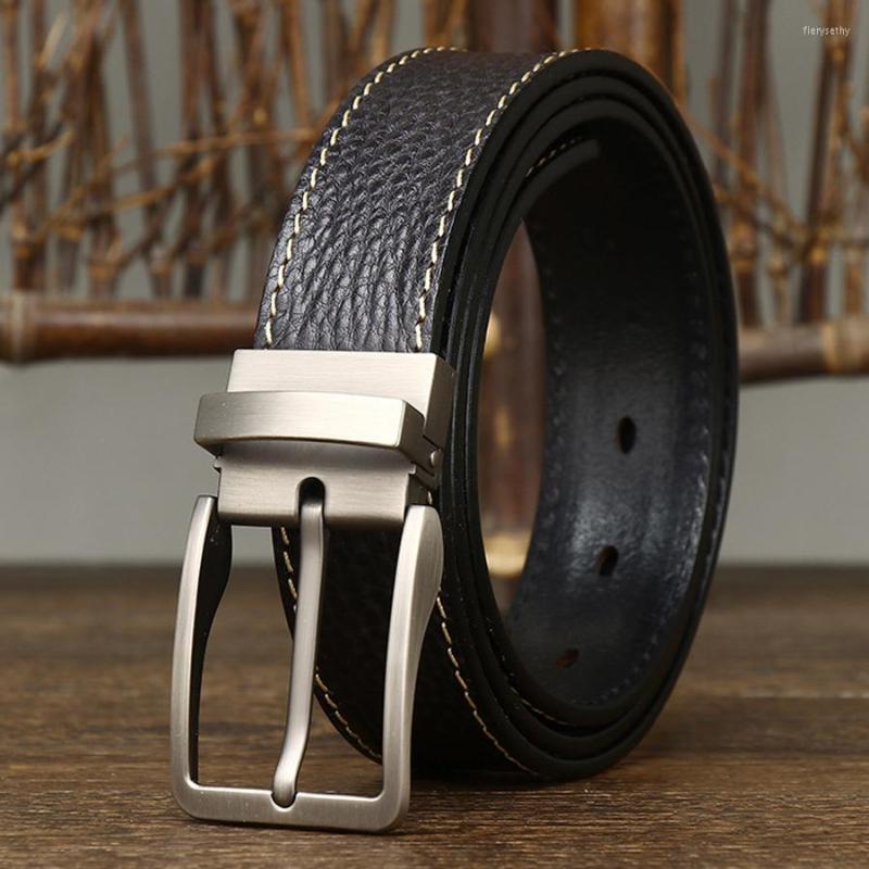 Belts 3.3CM Retro Men's Real Genuine Leather For Men Vintage Pin Buckle Waistband Strap Jeans Belt Male Cowhide, Black
Belts 3.3CM Retro Men's Real Genuine Leather For Men Vintage Pin Buckle Waistband Strap Jeans Belt Male Cowhide, Black