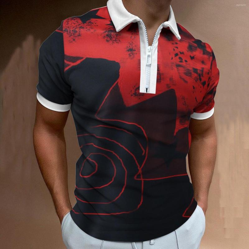 Men's Polos Men Shirt Short Sleeve Polo Summer Slim Zipper Collar Printing Top Streetwear Casual Fashion Tops Ropa Hombre, Gn
Men's Polos Men Shirt Short Sleeve Polo Summer Slim Zipper Collar Printing Top Streetwear Casual Fashion Tops Ropa Hombre, Gn
