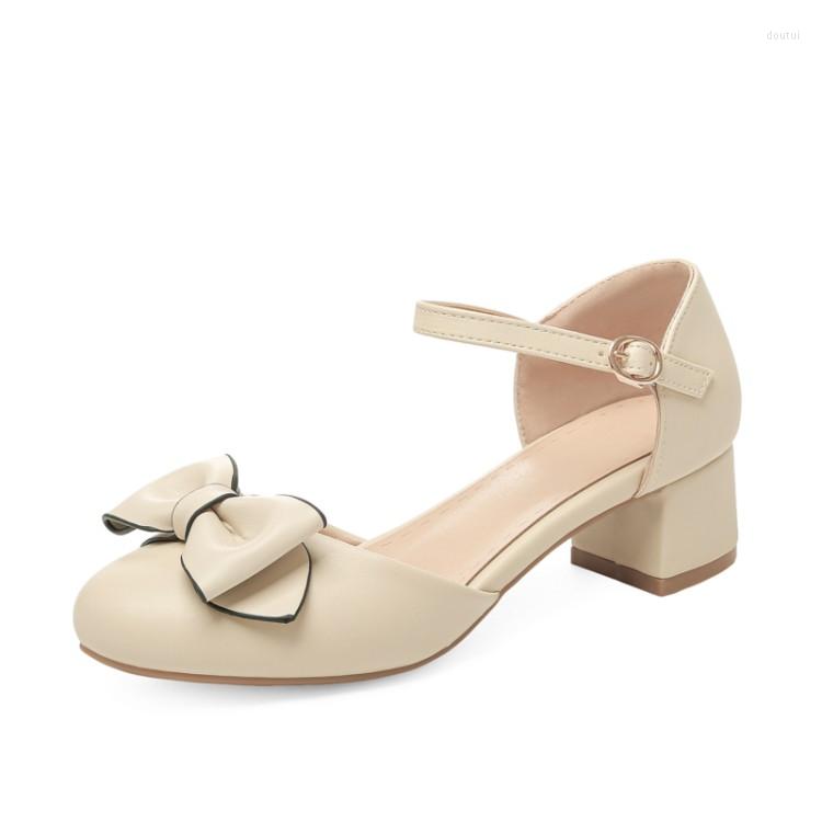 Dress Shoes Oversize Large Size Big Sweet Round Head Single Ladies High Heels Women Woman Pumps, Beige
Dress Shoes Oversize Large Size Big Sweet Round Head Single Ladies High Heels Women Woman Pumps, Beige