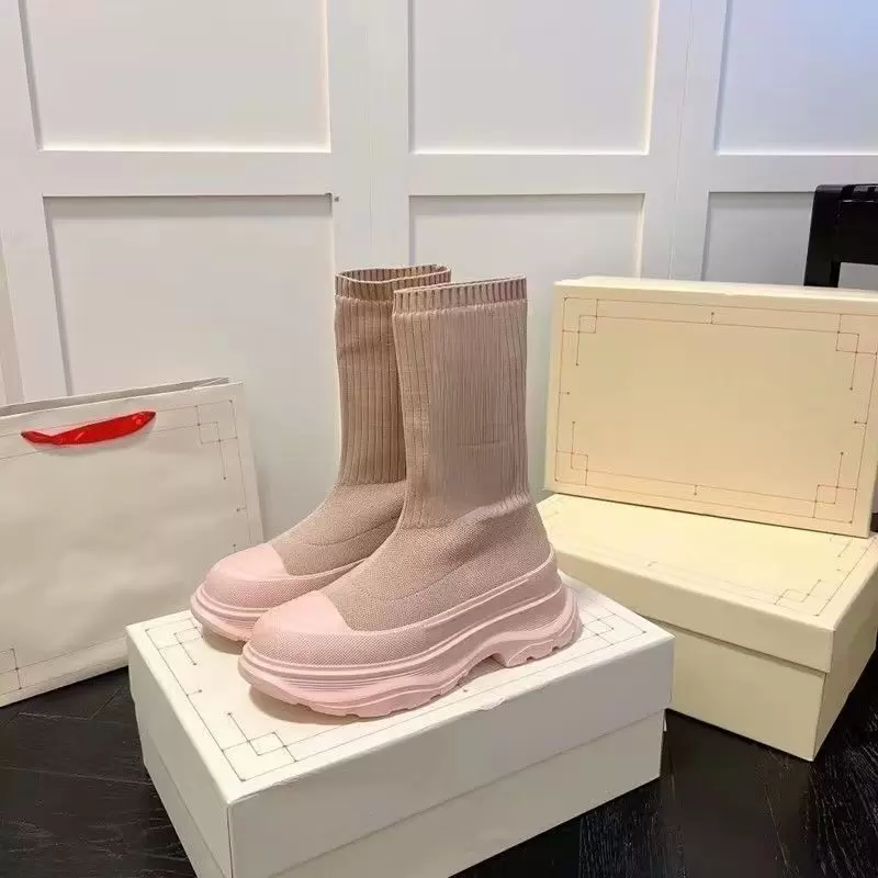 Elastic Boots Martin Boots OP30 Knitted Socks 'S Thick Sole High Mid-Leg Slim Korean Autumn And Winter New Version Of The Trend, Customize
Elastic Boots Martin Boots OP30 Knitted Socks 'S Thick Sole High Mid-Leg Slim Korean Autumn And Winter New Version Of The Trend, Customize