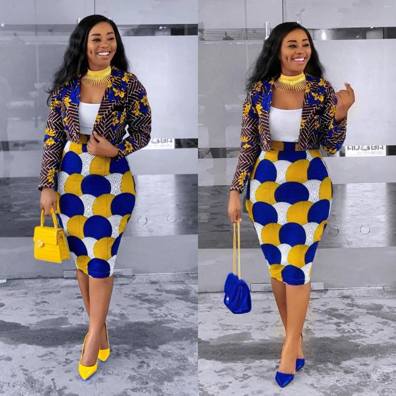 Work Dresses Streetwear Tracksuit Coat And Skirt Two Piece Sets Clothes Spring Autumn Woman Outfit Africa Style 2 Set, As shows
Work Dresses Streetwear Tracksuit Coat And Skirt Two Piece Sets Clothes Spring Autumn Woman Outfit Africa Style 2 Set, As shows