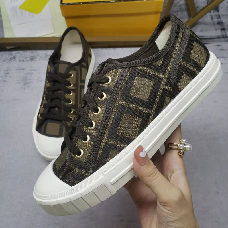 mens Casual shoes women Travel leather lace-up sneaker fashion lady designer Running Trainers Letters woman shoe Flat Printed Men gym sneakers size 35-42-44-45 With box