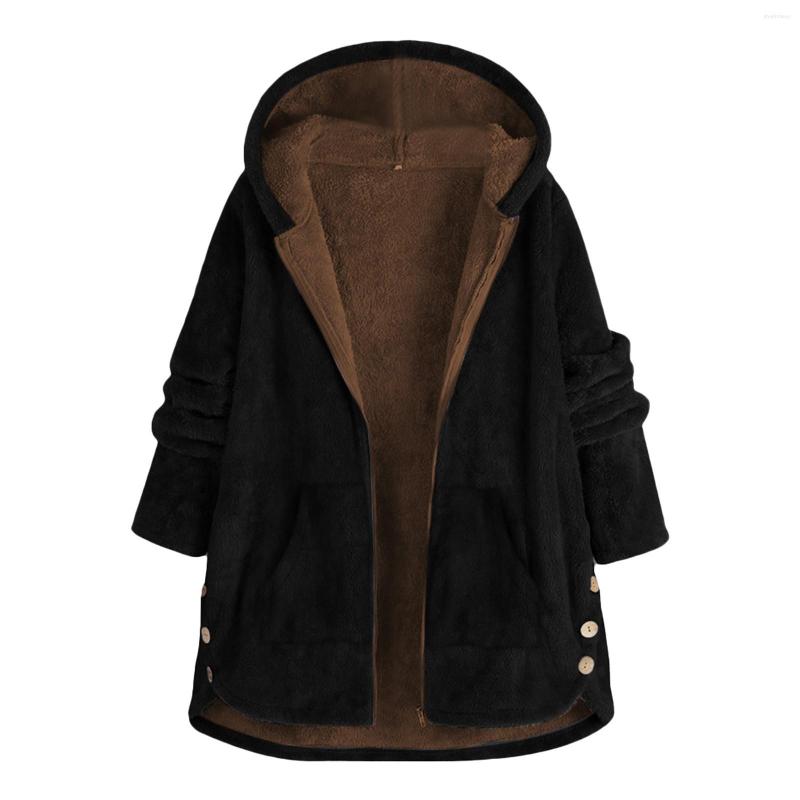 Women's Fur 2022 Long Sleeve Hooded Coat Jackets Double Fleece Warm Winter For Women, Red
Women's Fur 2022 Long Sleeve Hooded Coat Jackets Double Fleece Warm Winter For Women, Red
