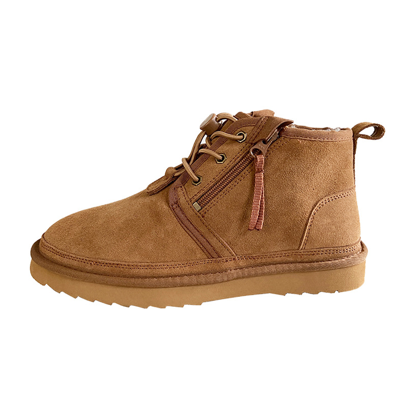 Men Snow Boots Warm Shoes Male Shepherder Black Integrated Zipper High Short Boot winter men's uGGity ankle lace-up bootss shoe
Men Snow Boots Warm Shoes Male Shepherder Black Integrated Zipper High Short Boot winter men's uGGity ankle lace-up bootss shoe