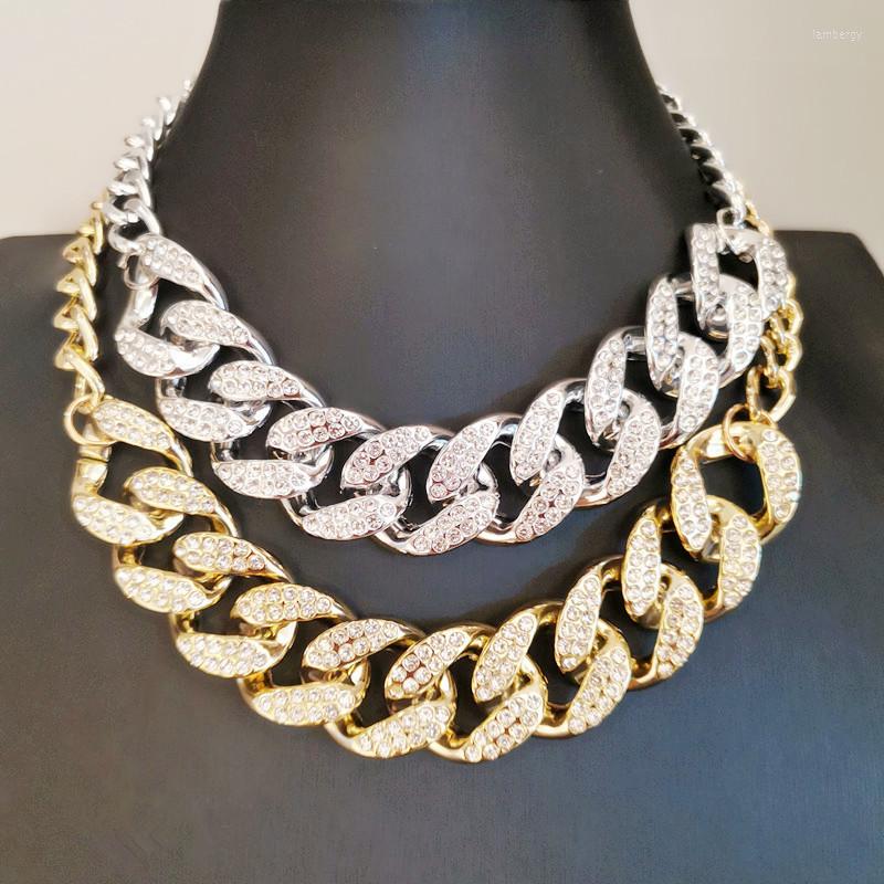 Choker Punk Hip Hop Vintage Necklace Women Rhinestone Chunky Fashion Statement CCB Plastic Chain Jewelry
Choker Punk Hip Hop Vintage Necklace Women Rhinestone Chunky Fashion Statement CCB Plastic Chain Jewelry