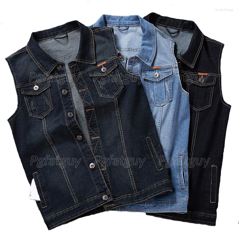 Men's Vests Plus Size 8XL 7XL 6XL Men's Denim Vest Spring Summer Sleeveless Cowboy Jackets Male Vintage Casual Chubby Man Waistcoat, Black
Men's Vests Plus Size 8XL 7XL 6XL Men's Denim Vest Spring Summer Sleeveless Cowboy Jackets Male Vintage Casual Chubby Man Waistcoat, Black