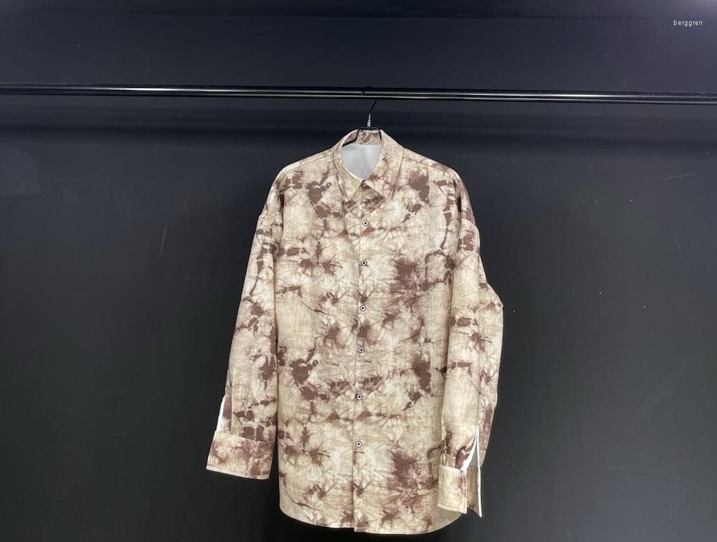 Men's Casual Shirts Ad0407 Fashion Men's 2022 Runway Luxury European Design Party Style Clothing, Auburn
Men's Casual Shirts Ad0407 Fashion Men's 2022 Runway Luxury European Design Party Style Clothing, Auburn