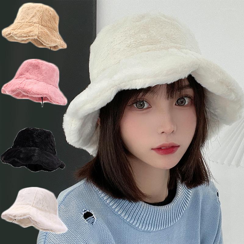 Berets Plush Flounce Bucket Hat Women Girls Ruffle Panama Buckets Hats Fisherman Cap Outdoor Thermal Warm Bonnet Beanies Caps, Pink-2
Berets Plush Flounce Bucket Hat Women Girls Ruffle Panama Buckets Hats Fisherman Cap Outdoor Thermal Warm Bonnet Beanies Caps, Pink-2